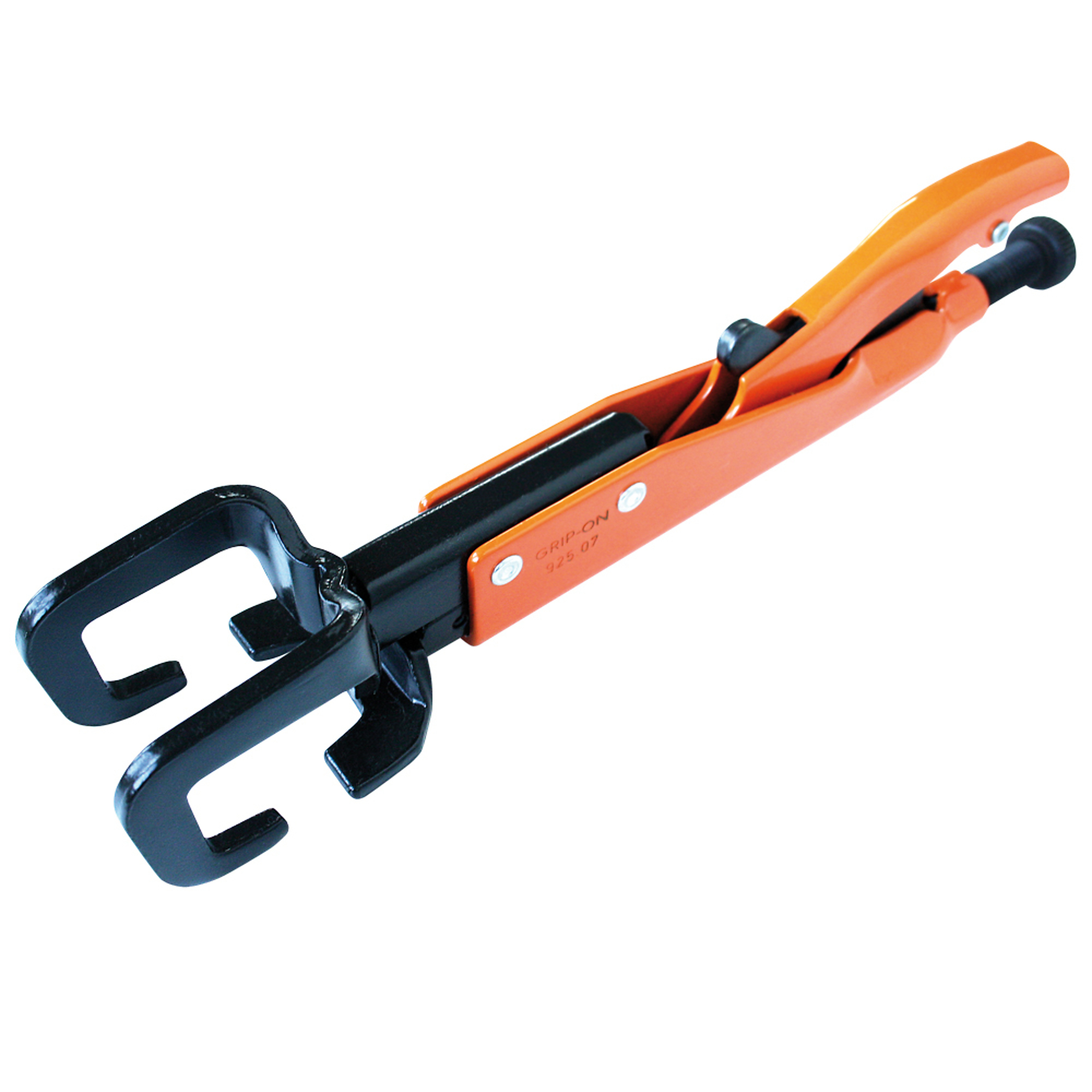 Grip-on, JJ-Type Axial Grip Locking Pliers, Pieces (qty.) 1 Material Alloy Steel, Jaw Capacity 0.47 in, Model# 925-07